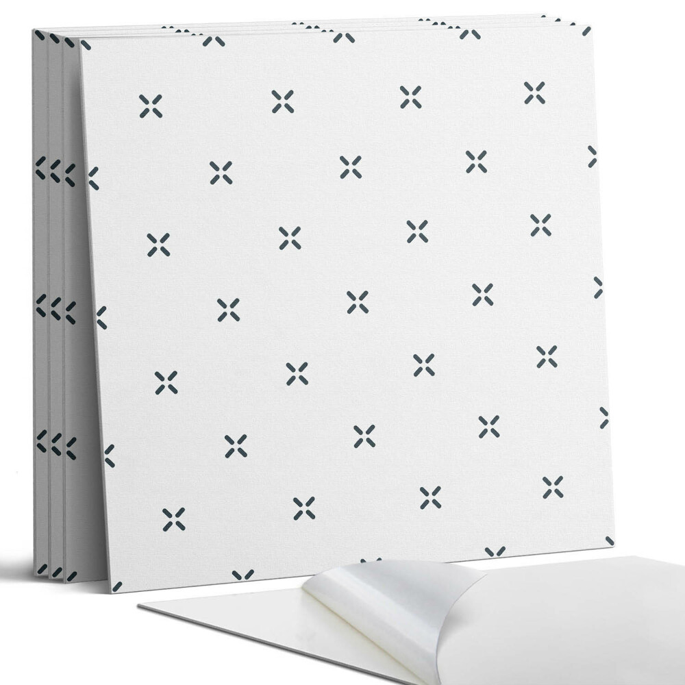 Falpanel négyzet Egyszerű keresztminta