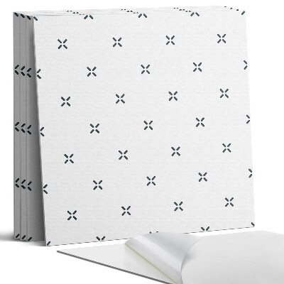 Falpanel négyzet Egyszerű keresztminta