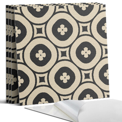 Pvc falburkolat négyzet Geometrikus minta négyzetekkel