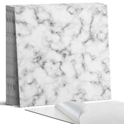 Falpanel négyzet Márványminta erekkel