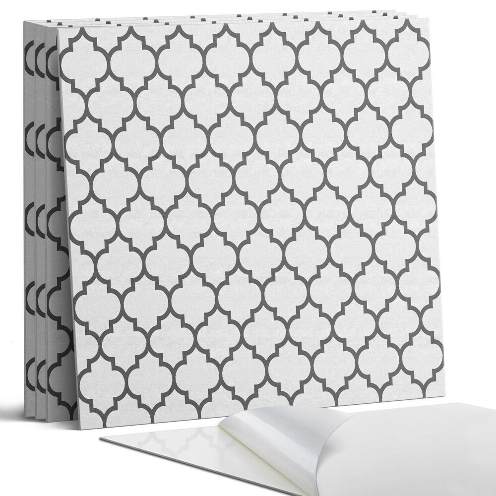 Falpanel négyzet Szimmetrikus alakzatokkal ellátott minta