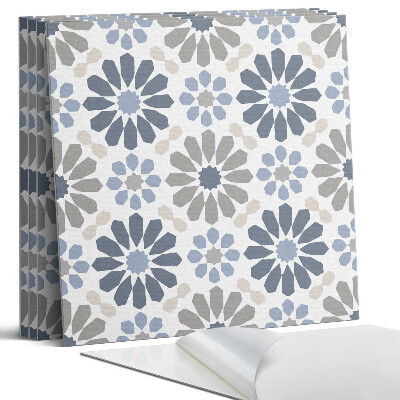 Pvc falburkolat négyzet Virágminta szimmetriában