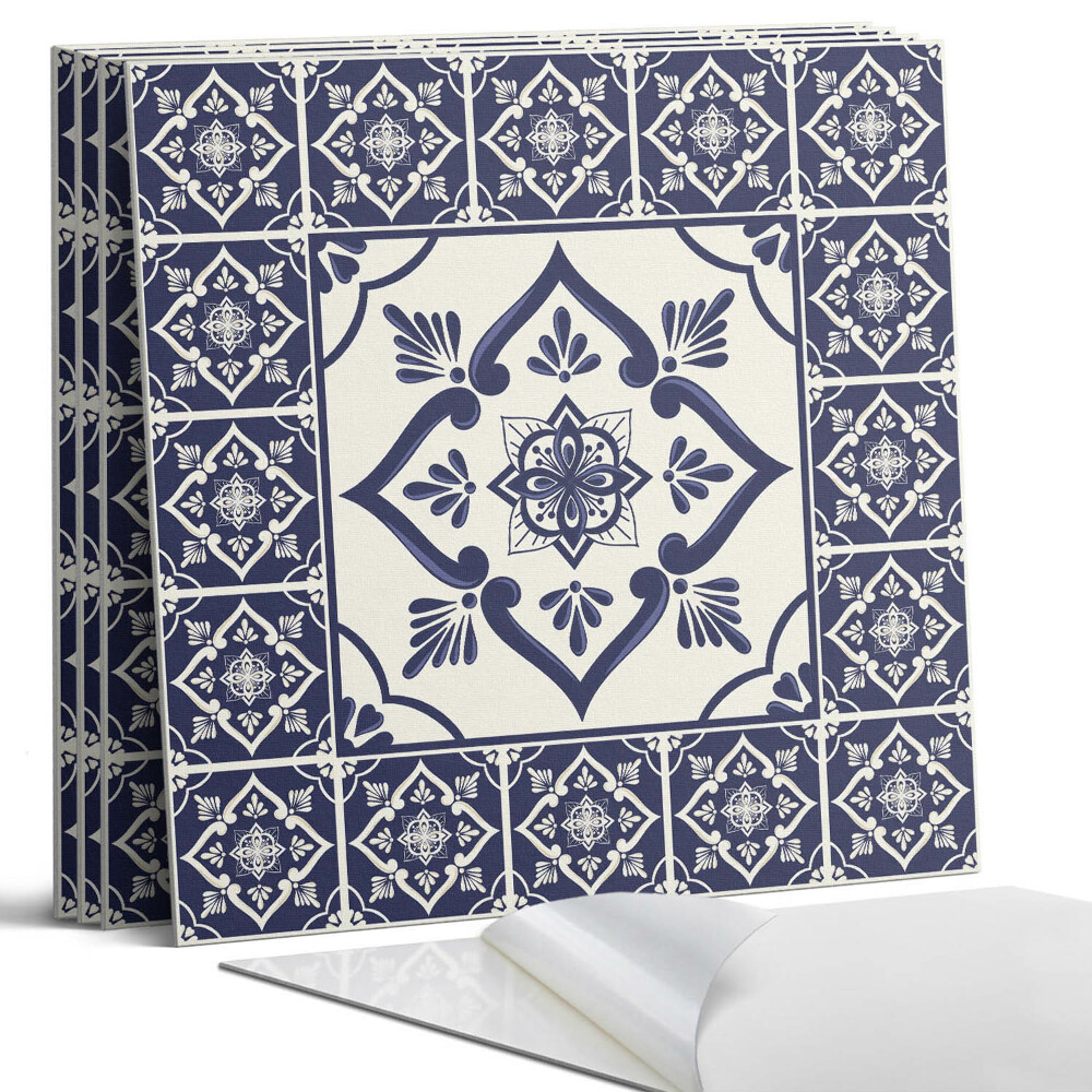 Falpanel négyzet Virágmotívumos minta