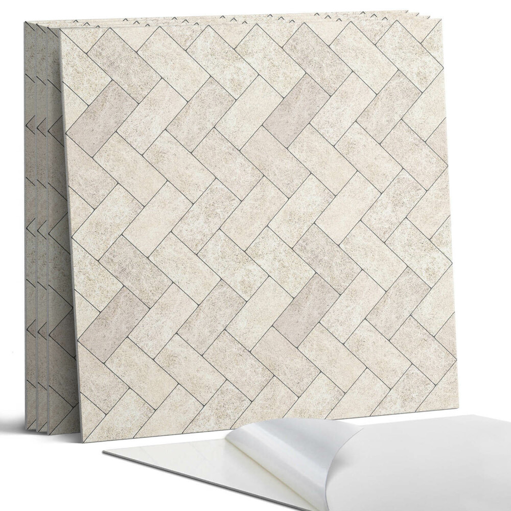 Öntapadó falburkolat négyzet Halszálkás minta