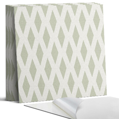 Öntapadó falburkolat négyzet Gyémántminta rácsban