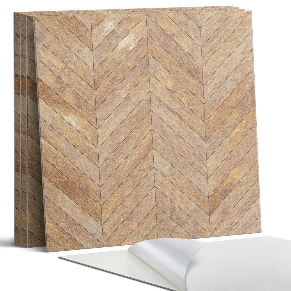 Pvc falburkolat négyzet Halszálkás deszkaminta