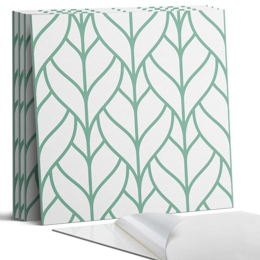 Pvc falburkolat négyzet Levélminta szimmetriában