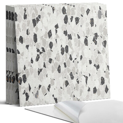 Pvc falburkolat négyzet Terrakotta minta kövekkel