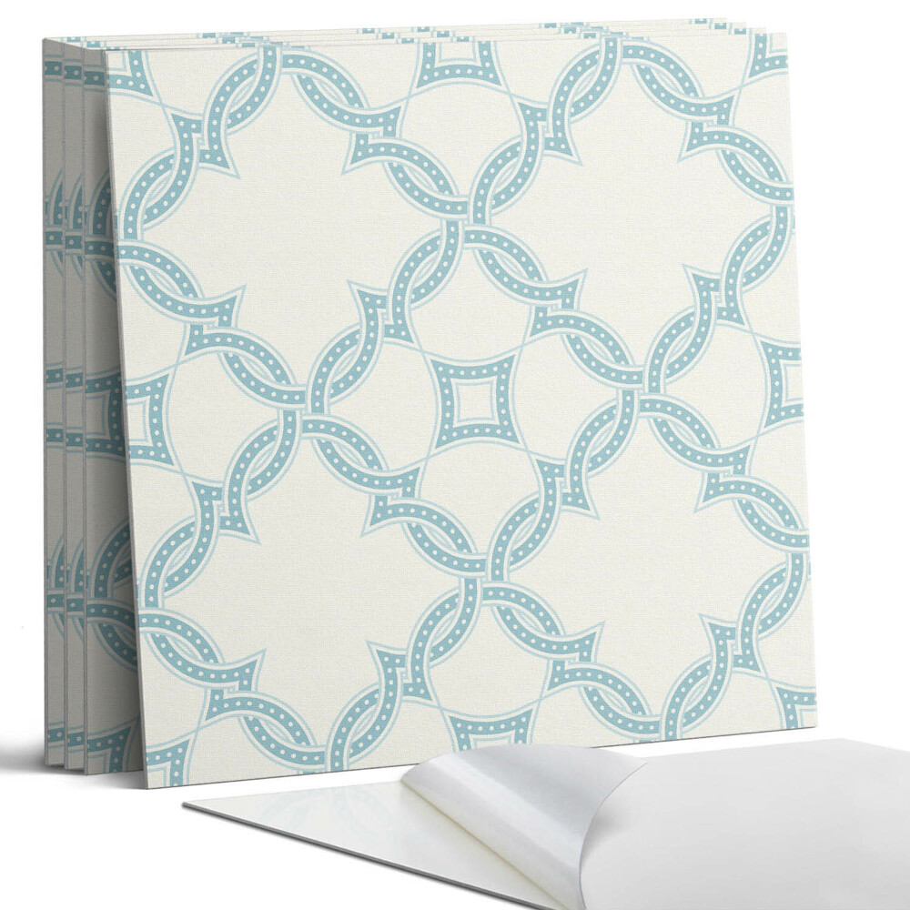 Pvc falburkolat négyzet Összefonódó minták rácsban