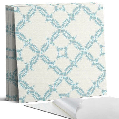 Pvc falburkolat négyzet Összefonódó minták rácsban