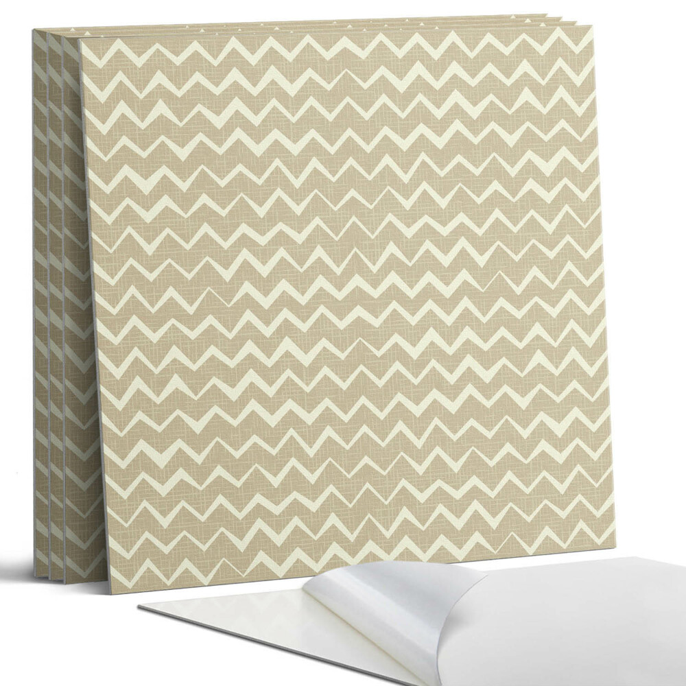 Öntapadó falburkolat négyzet Cikcakk a textúra háttéren