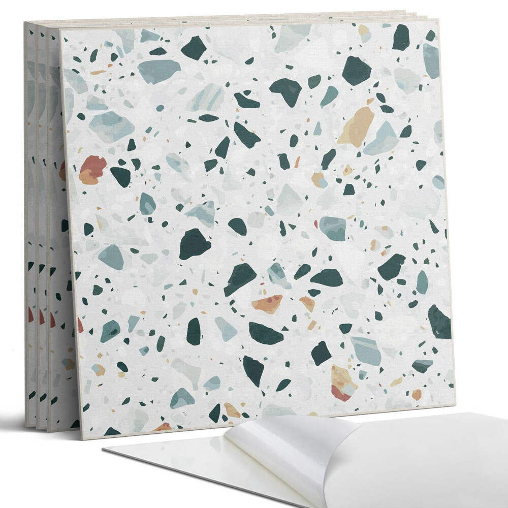 Falpanel négyzet Kőminta részecskékkel