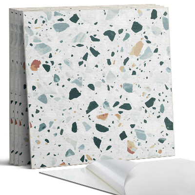 Falpanel négyzet Kőminta részecskékkel