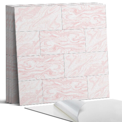 Pvc falburkolat négyzet Márványminta hullámokkal