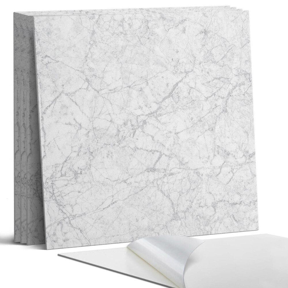 Falpanel négyzet Márványminta erekkel