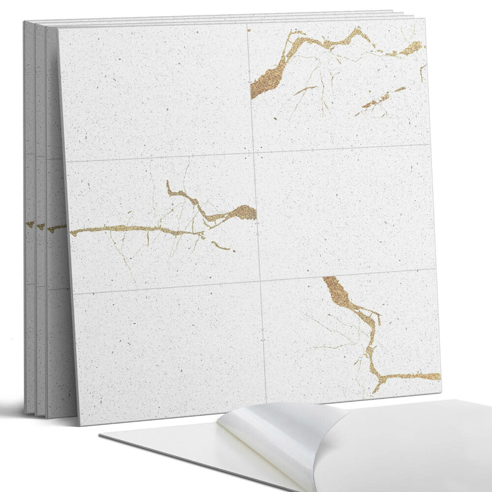 Öntapadó falburkolat négyzet Modern márványminta