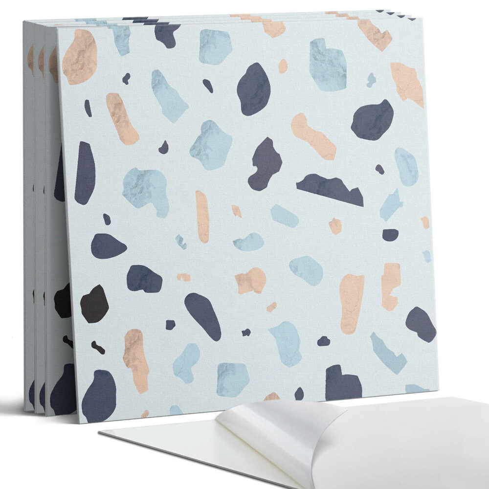 Öntapadó falburkolat négyzet Absztrakt kőminta