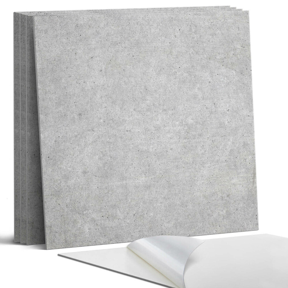 Falpanel négyzet Nyers beton textúra