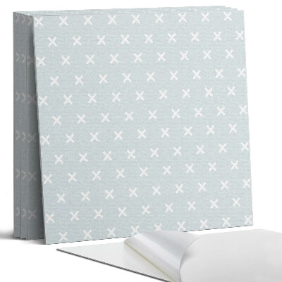 Pvc falburkolat négyzet Minta keresztekkel