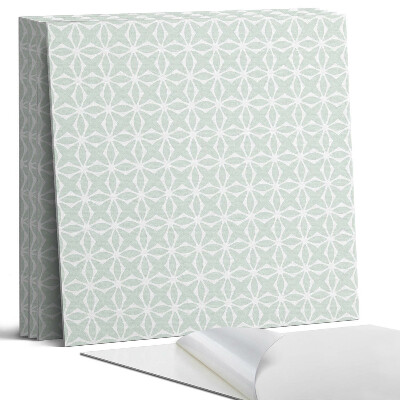 Pvc falburkolat négyzet Geometrikus virágmintás