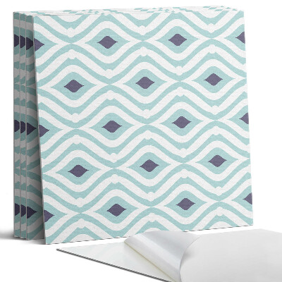 Pvc falburkolat négyzet Hullámok és rombuszok ritmusban