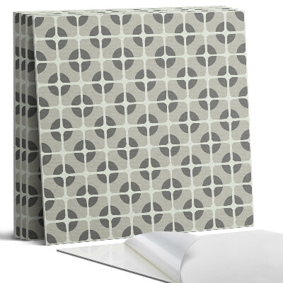 Öntapadó falburkolat négyzet Geometrikus csempeminta