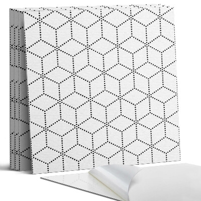 Falpanel négyzet Hatszögletű pontminta