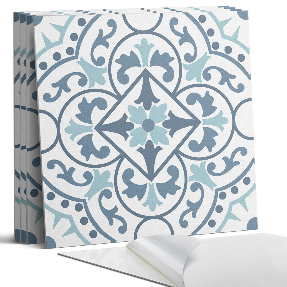 Pvc falburkolat négyzet Növényi minta díszekben