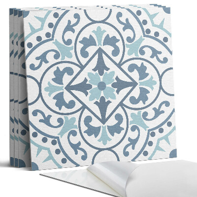 Pvc falburkolat négyzet Növényi minta díszekben