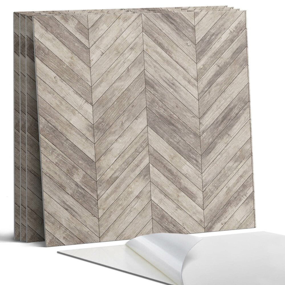 Pvc falburkolat négyzet Halszálkás deszkaminta