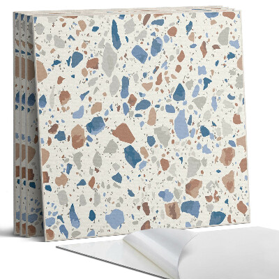 Öntapadó falburkolat négyzet Természetes kő minta