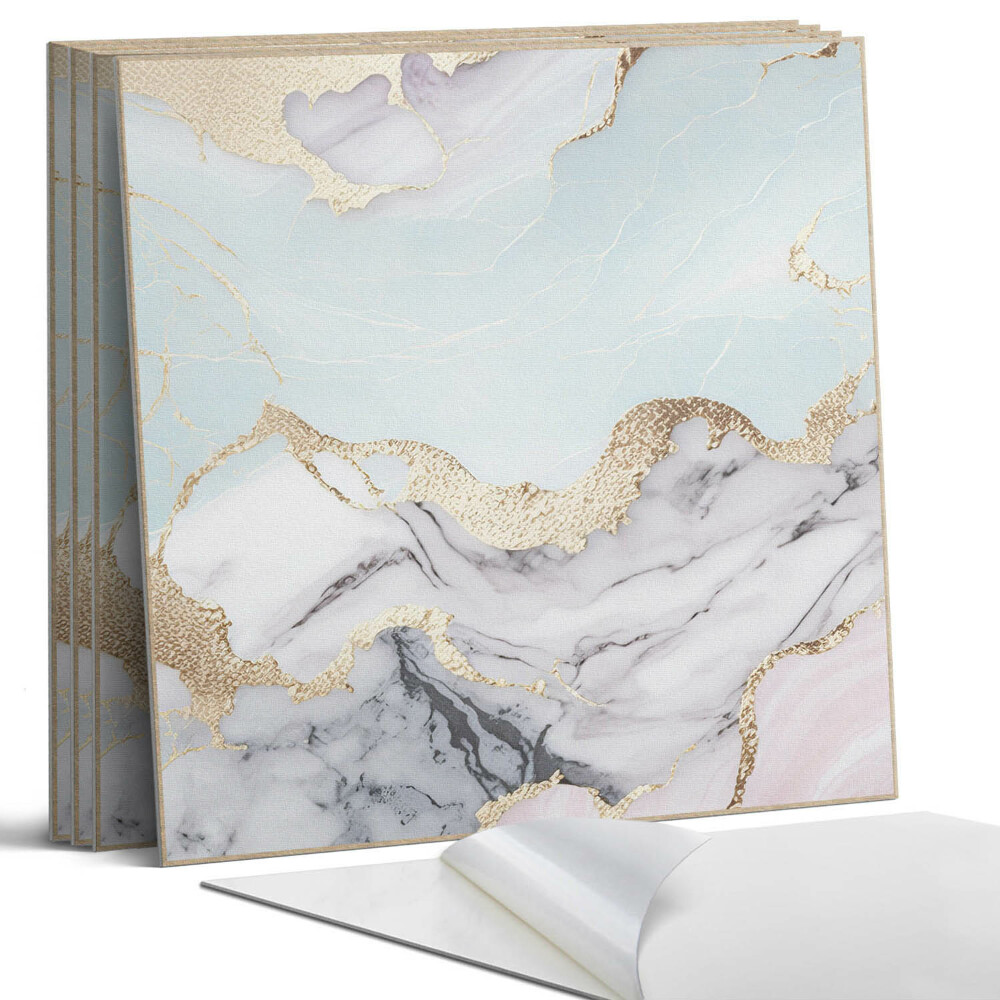 Öntapadó falburkolat négyzet Absztrakt márványminta