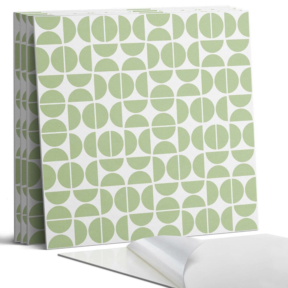 Pvc falburkolat négyzet Absztrakt kör minta