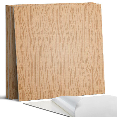 Falpanel négyzet Faszerű minta