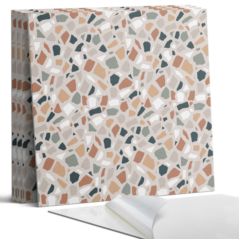 Pvc falburkolat négyzet Absztrakt kőminta