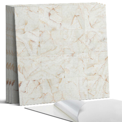 Pvc falburkolat négyzet Márvány csempe minta