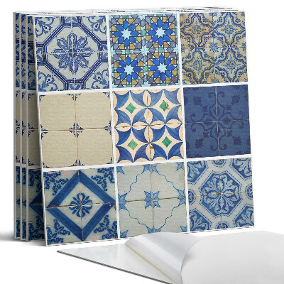 Öntapadó falburkolat négyzet Kerámia csempe minták