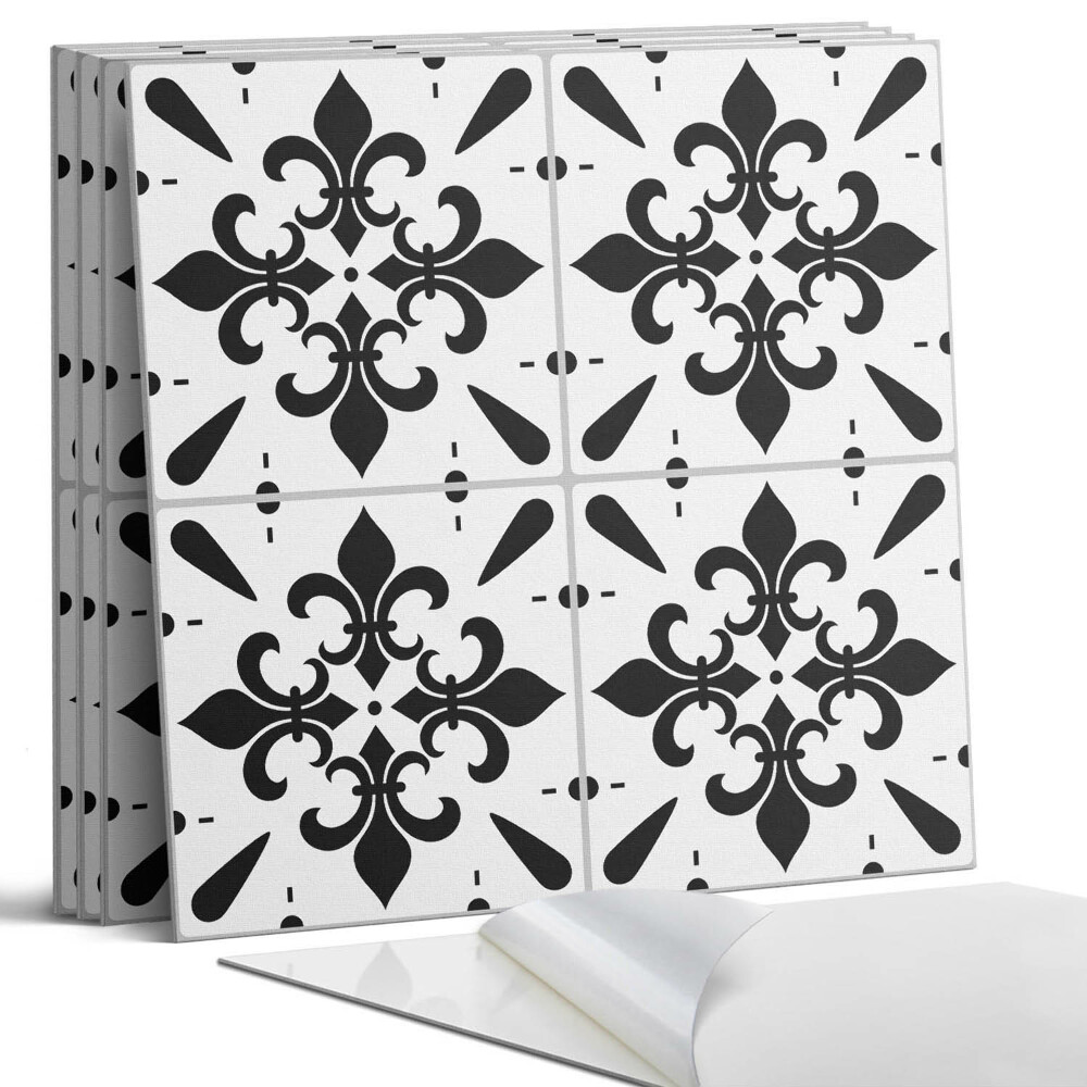 Falpanel négyzet Virágmotívumos minta