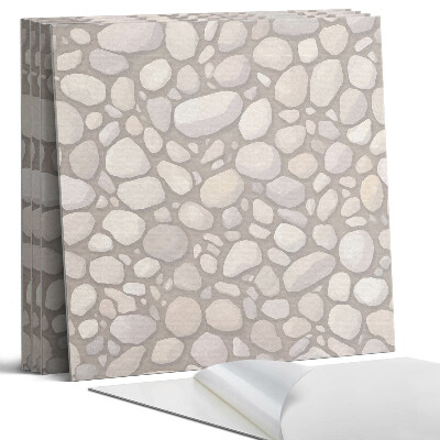 Falpanel négyzet Természetes kő minta