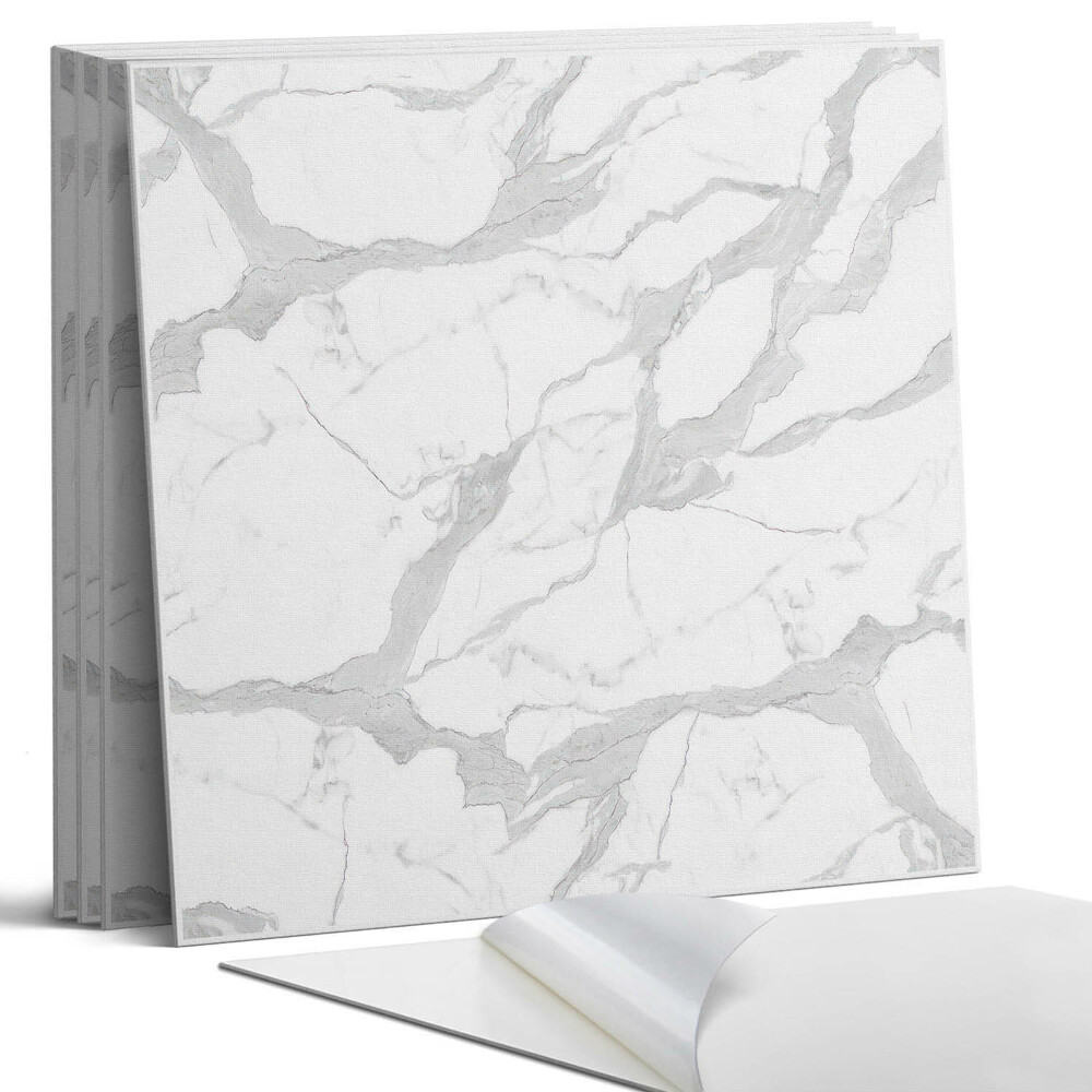 Falpanel négyzet Márványminta erekkel