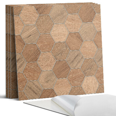 Falpanel négyzet Hatszögletű csempe minta