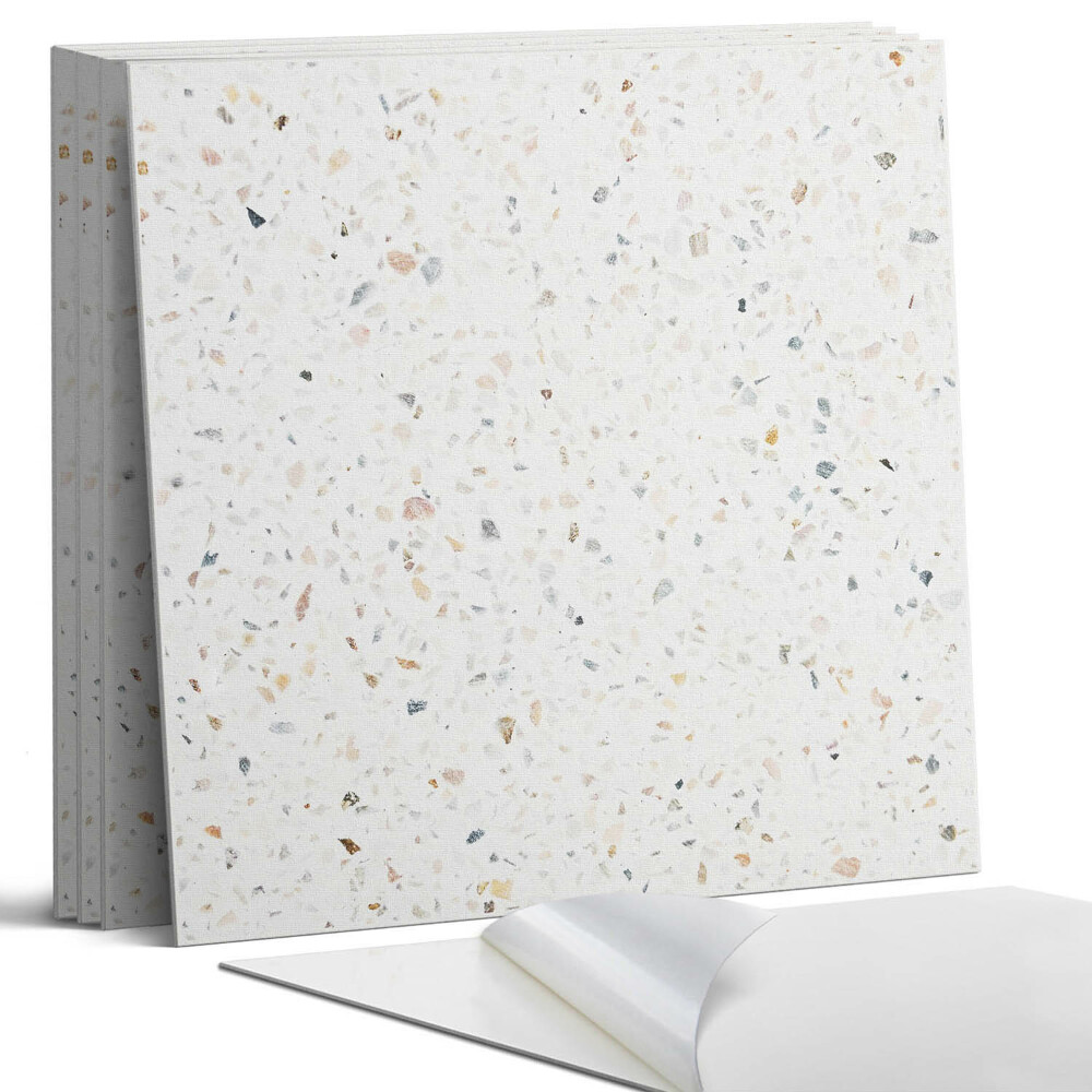 Öntapadó falburkolat négyzet Kőminta részecskékkel