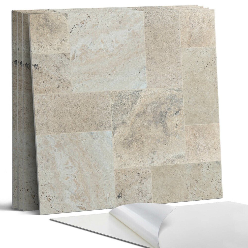 Öntapadó falburkolat négyzet Kő mozaik minta