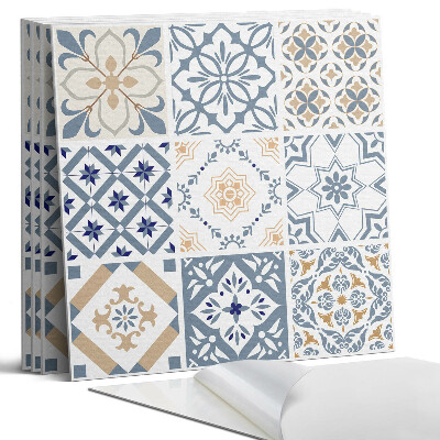 Öntapadó falburkolat négyzet Kockás mozaikminták