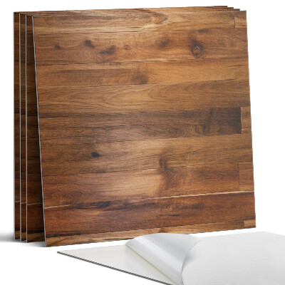 Falpanel négyzet Fa tábla az elrendezésben