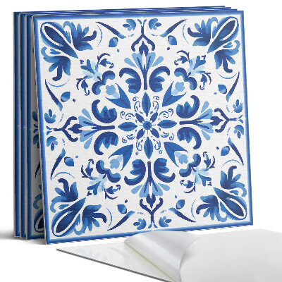 Pvc falburkolat négyzet Virágminta szimmetriában