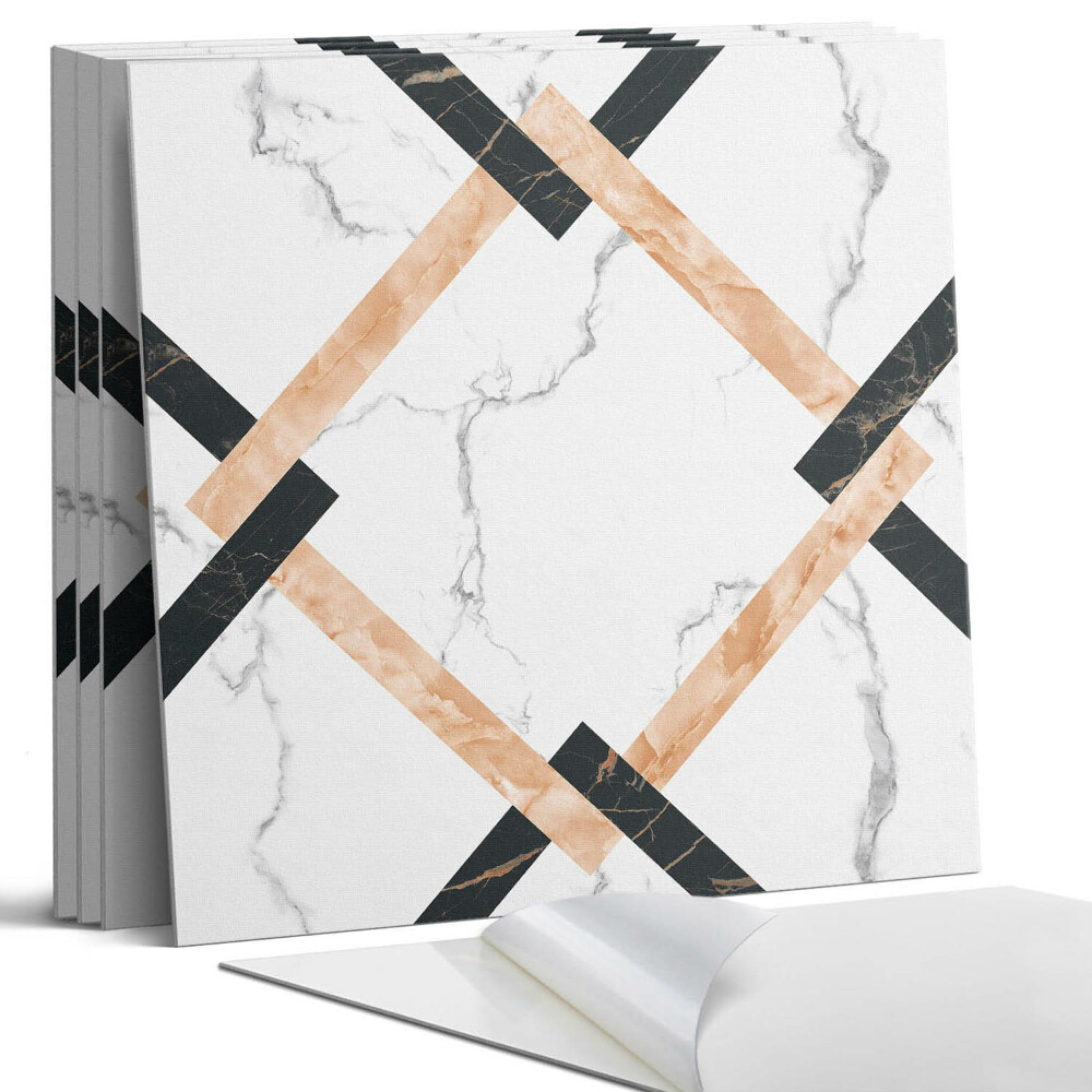 Falpanel négyzet Geometrikus márványminták