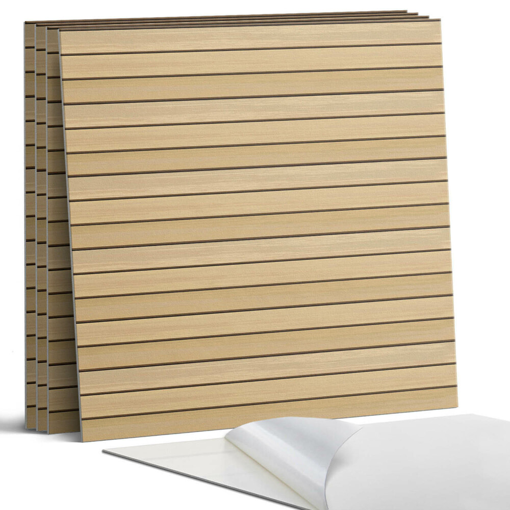 Öntapadó falburkolat négyzet Párhuzamos fa deszkák