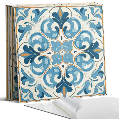 Pvc falburkolat négyzet Növényi minta szimmetriában