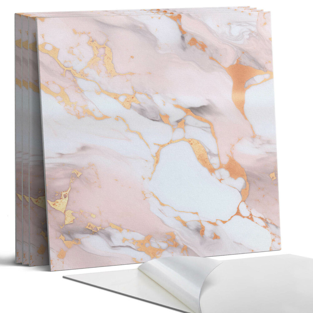 Öntapadó falburkolat négyzet Márványminta díszítésekkel